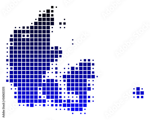 Karte von Dänemark