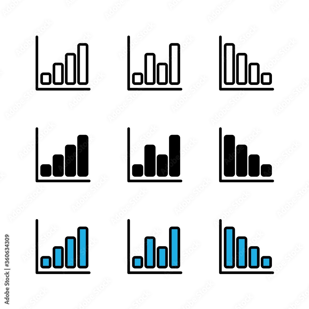 Graph Icon : Suitable for Office Theme, Business / Finance Theme, Infographics and Other Graphic Related Assets.