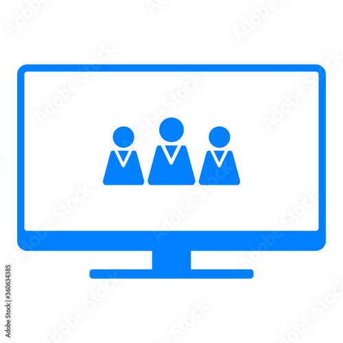 Team und Monitor