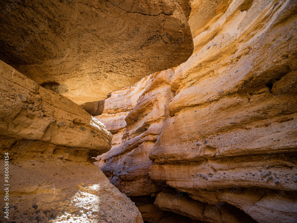 Beautiful landscape along the famous White Owl Canyon trail