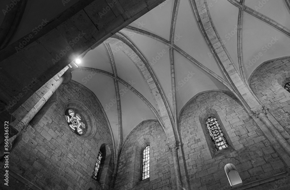 Veroli, Frosinone, Lazio. The abbey of Casamari. It is one of the most