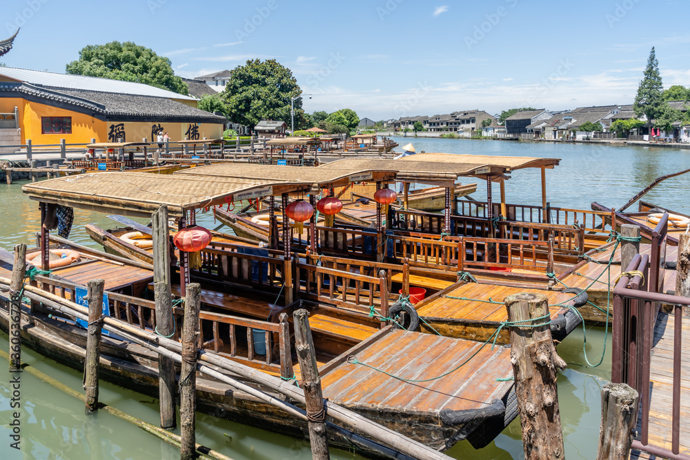 Obraz premium Zhujiajiao Water Town Near Shanghai