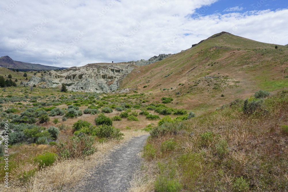 Blue Basin Overlook Trail, John Day Fossil Beds National Monument, Oregon, United States