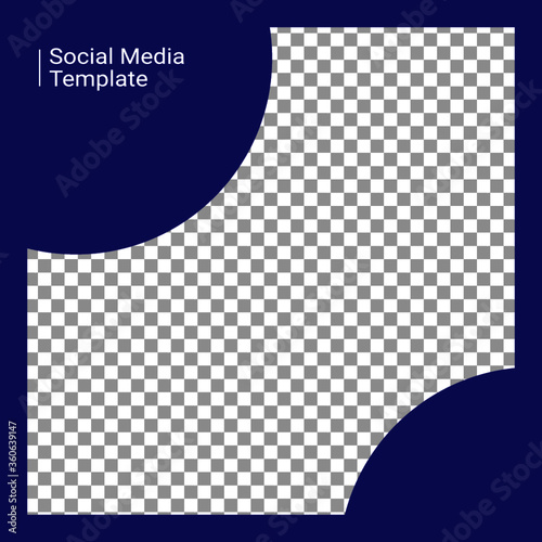 social media simple template 