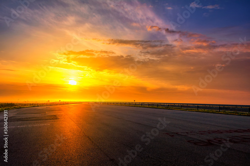 Sunrise over the Highway © Vasil