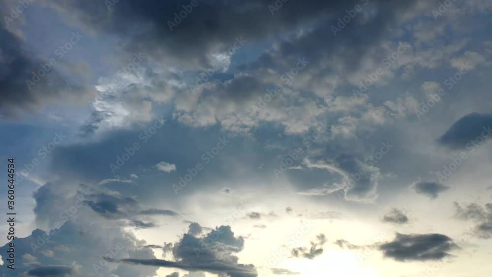 Aerial view of rainy sky, Hyperlapse dronelapse, 4K UHD Aerial view of rainy sky, Hyperlapse dronelapse, 4K UHD