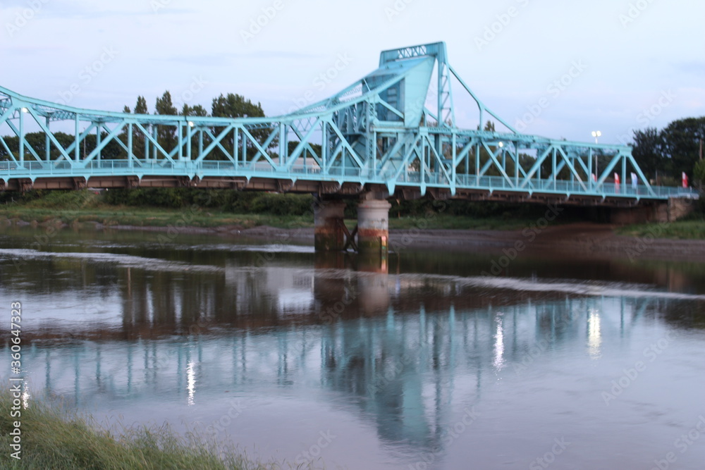 Fototapeta premium Blue bridge Wales