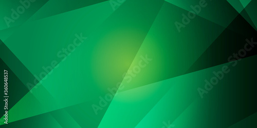 Green Background. Tech green stripes on abstract grey grunge corporate header banner. Vector geometric background 