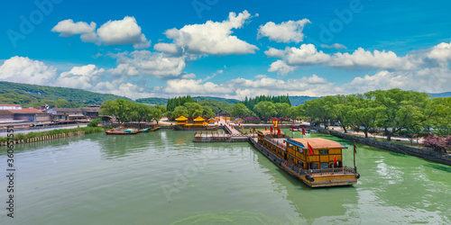Three Kingdoms Water Margin scenic spot, Wuxi City, Jiangsu Province, China