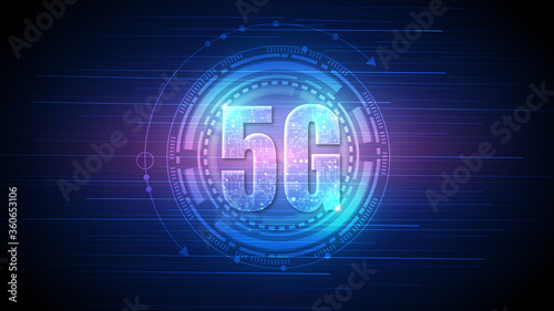5G speed circuit technology background