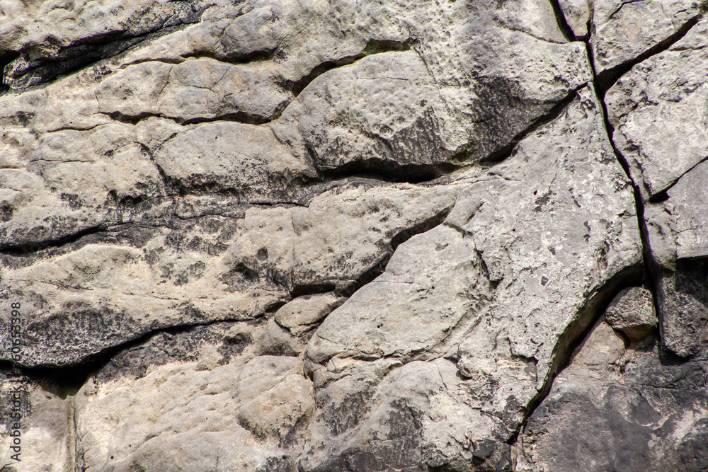 Fototapeta premium close up of a grey stone wall