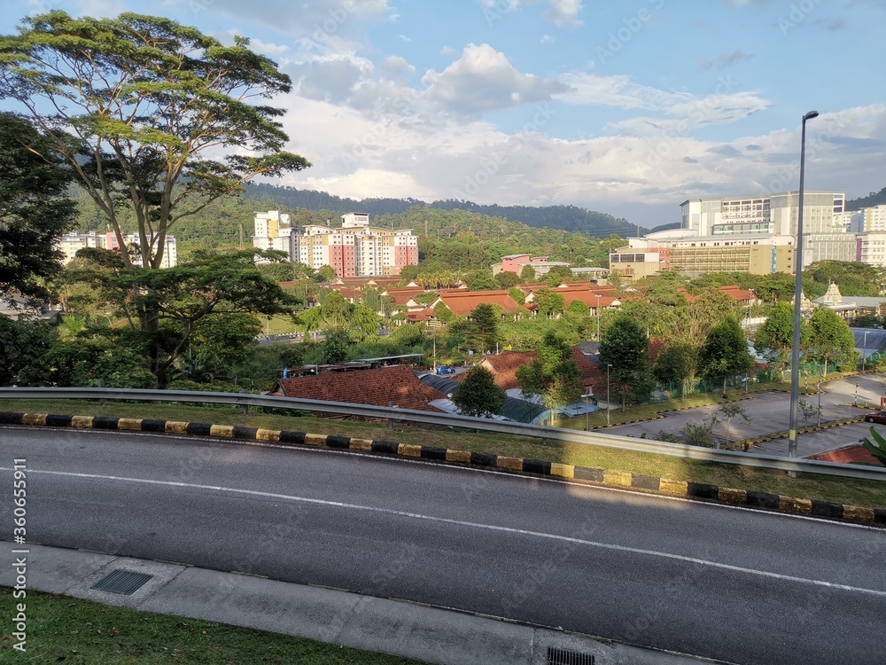 View of medical campus at Sungai Buloh.