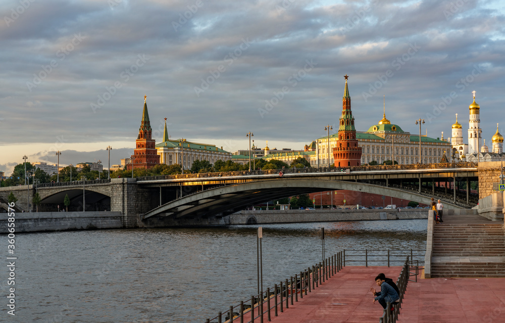 view of moscow kremlin and the kremlin
