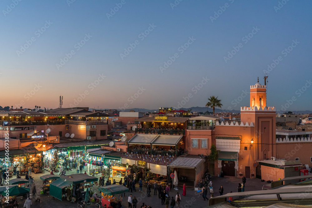 marrakesh sunset