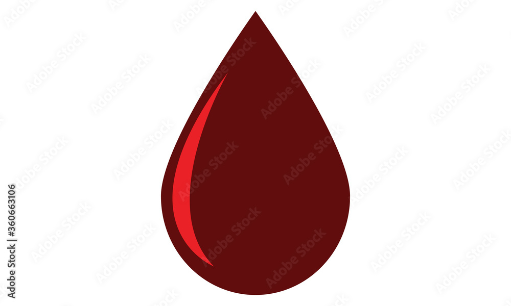 blood icon. vector graphics blood icon. vector graphics