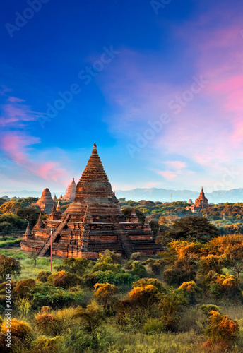 Bagan sunset  Burma