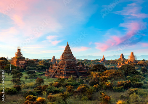 Bagan sunset, Burma