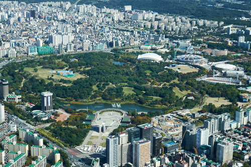 Obraz na płótnie It is scenery of Seoul, capital city of Korea.
w salonie