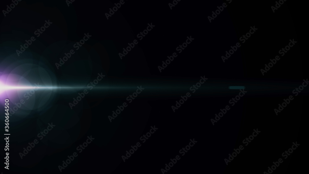 Anamorphic lens flare from a photo camera lens. Anamorphic background. Anamorphic lens flare from a photo camera lens. Anamorphic background.