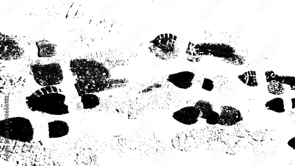 Vector Print Textured Tire Track . Design Element . Car tread silhouette . Mud splash grunge texture Vector Print Textured Tire Track . Design Element . Car tread silhouette . Mud splash grunge texture