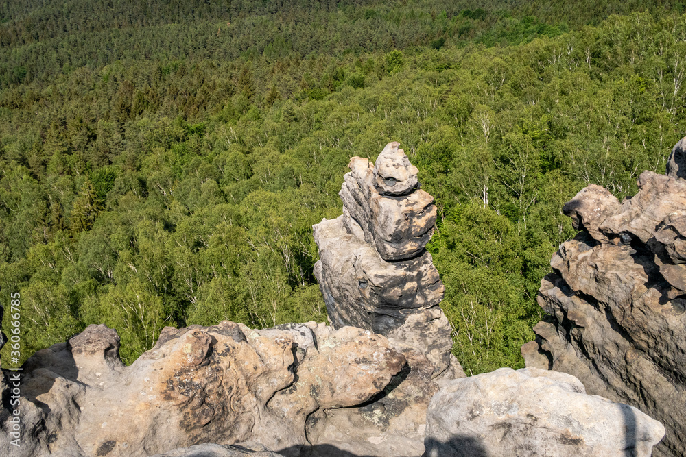 Obraz premium Elbsandsteingebirge (Sächsische Schweiz)