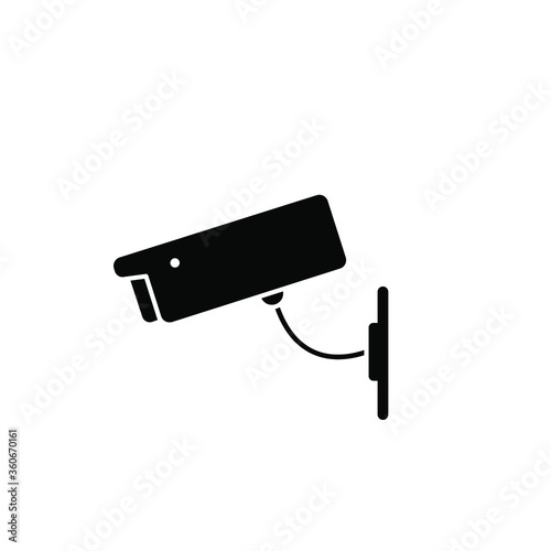 CCTV security Icon Vector Logo Template