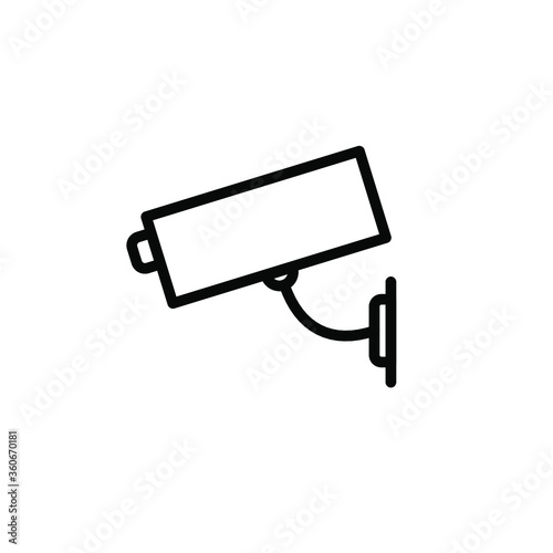 CCTV security Icon Vector Logo Template
