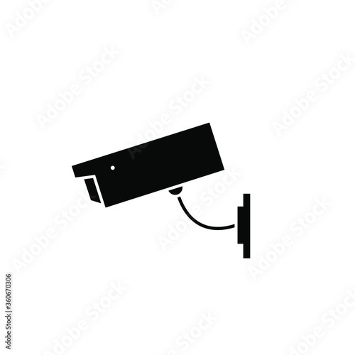 CCTV security Icon Vector Logo Template