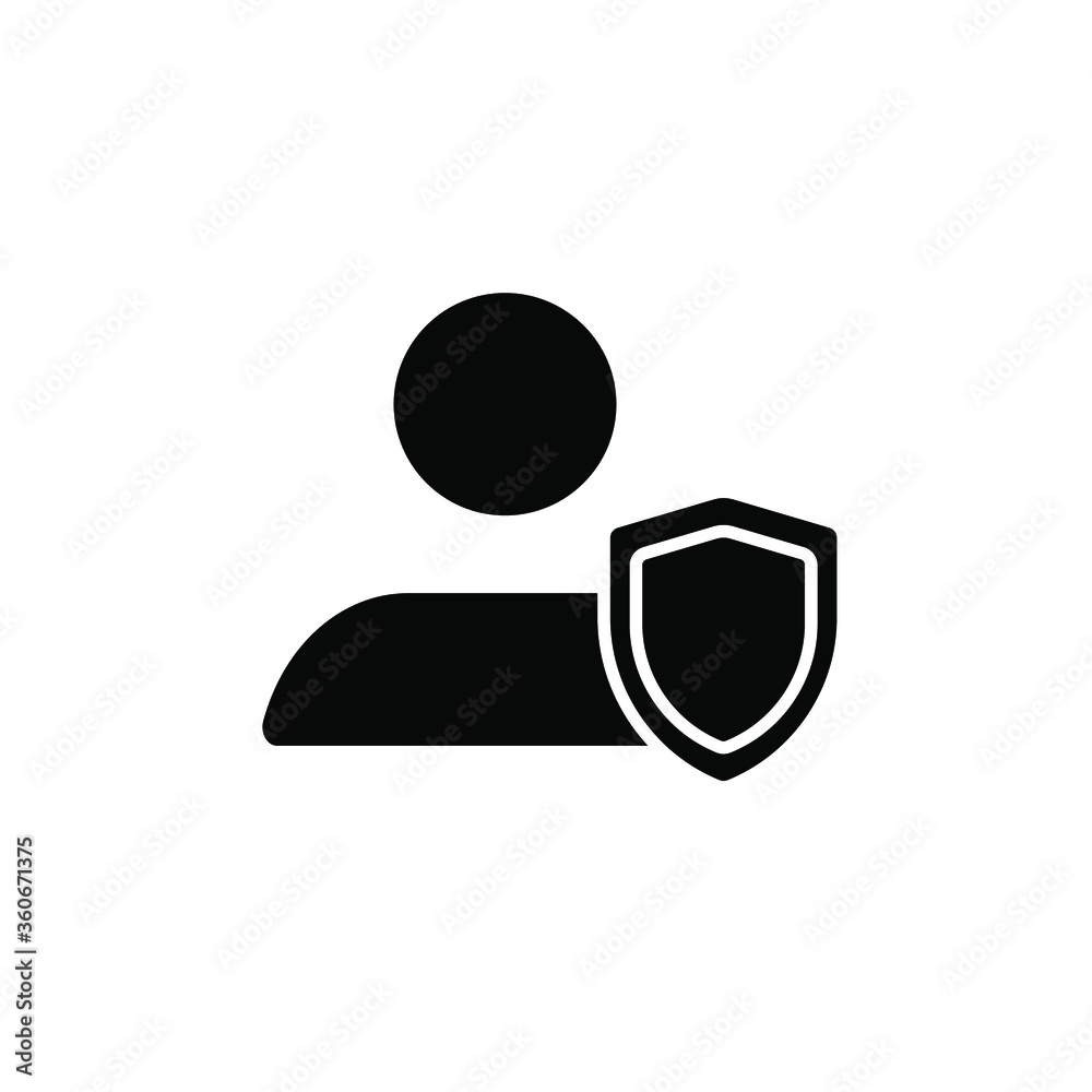 insurance mark icon illustration template insurance mark icon illustration template