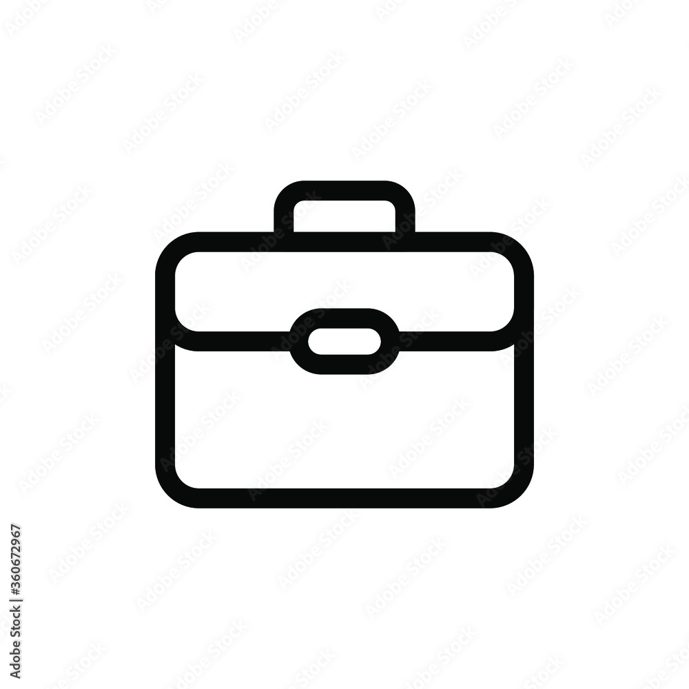 business bag Icon Vector Logo Template business bag Icon Vector Logo Template