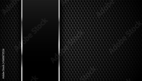 carbon fiber texture with metallic lines background
