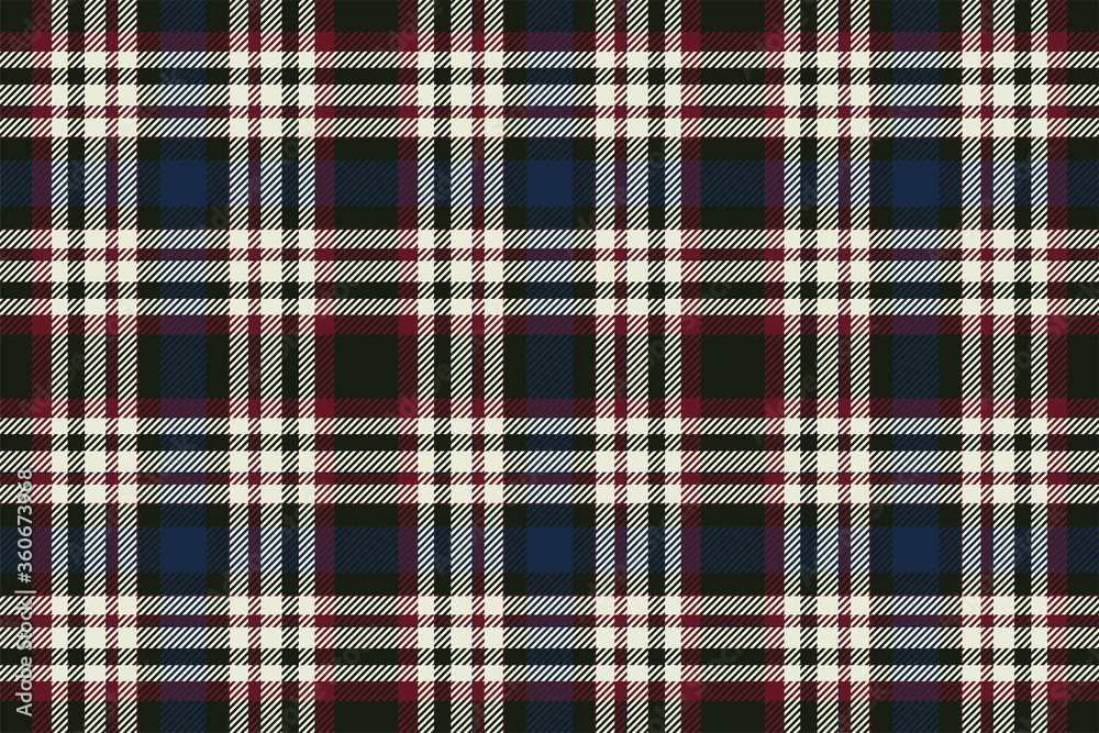 Tartan scotland seamless plaid pattern vector. Retro background fabric. Vintage check color square geometric texture.