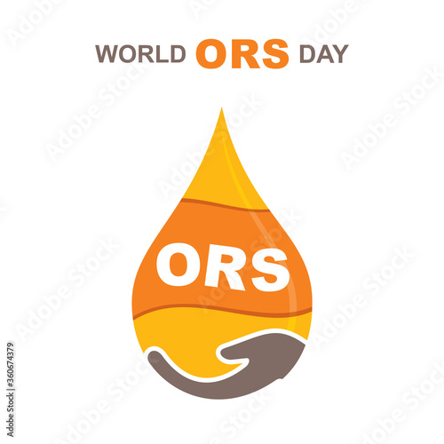 world ORS day poster design