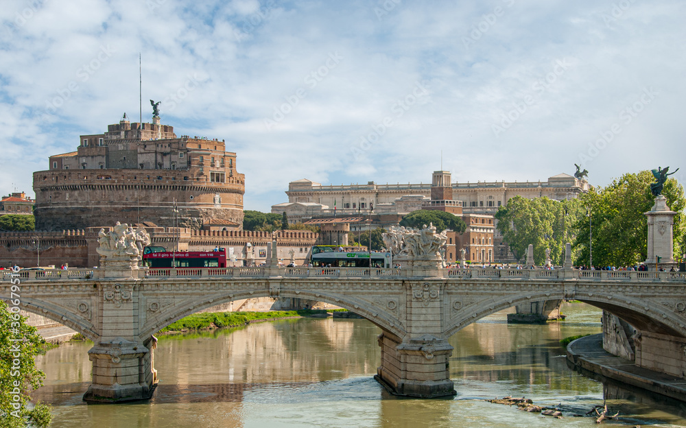 Castel Sant'angelo in Rome Italy
