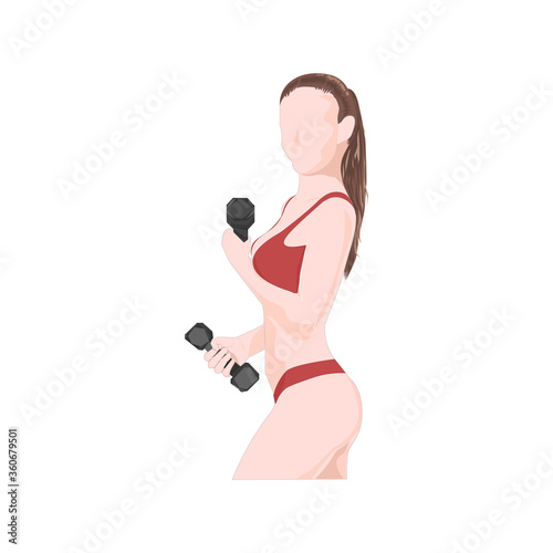 Strong Sexy Woman