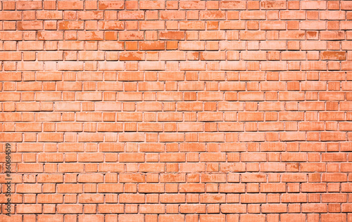 Brick wall texture background. Vintage grunge architecture or interior design abstract texture.