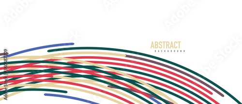 Аbstract moving colorful lines vector backgrounds for cover, placard, poster, banner or flyer
