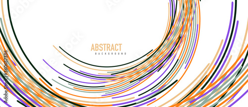 Аbstract moving colorful lines vector backgrounds for cover, placard, poster, banner or flyer