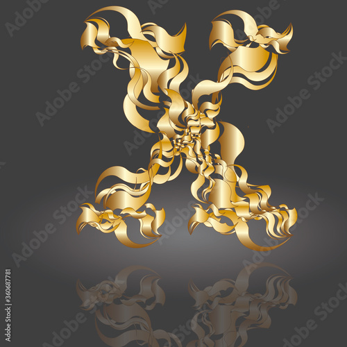 Polygonbuchstabe X12