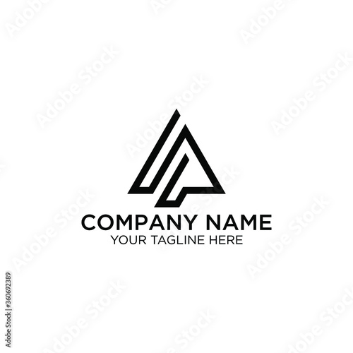 vector, logo, lp, letter, design, icon, l, p, business, modern, company, abstract, logotype, sign, symbol, creative, concept, alphabet, initial, template, brand, element, illustration, font, graphic, 