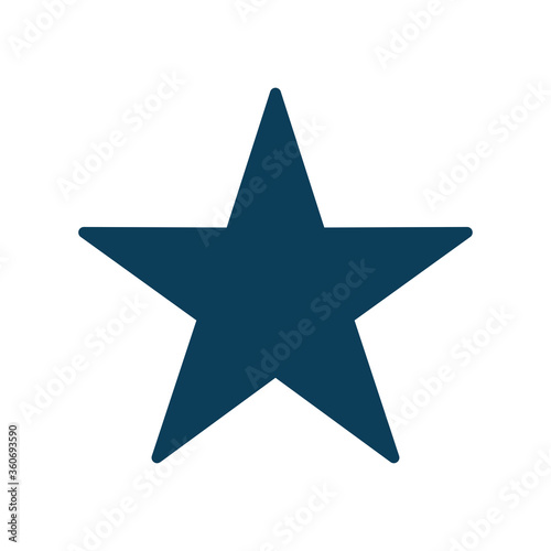 star icon vector design template in white background