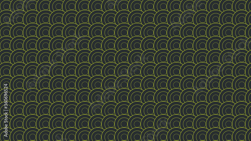 Abctract code background with  circle