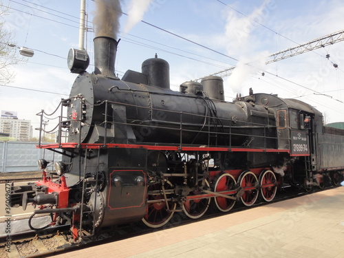 Steam Locomotive, Moscow, Russia, 2011 (2)