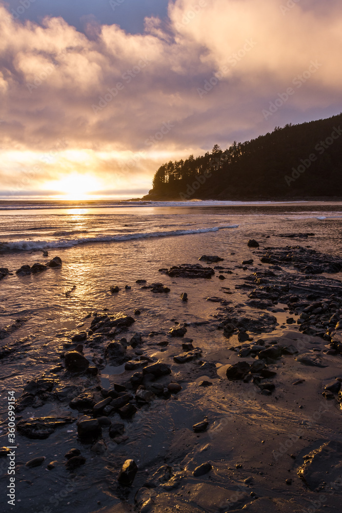 Sunset form hunters Cove