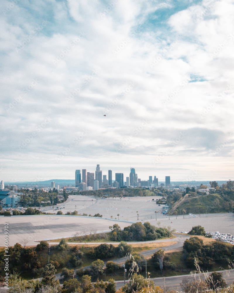 Obraz premium Los ANgeles skyline