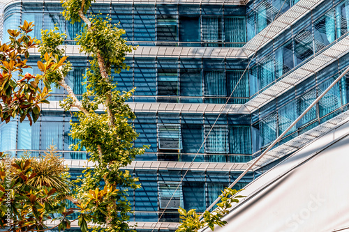 Building facade detail pattern