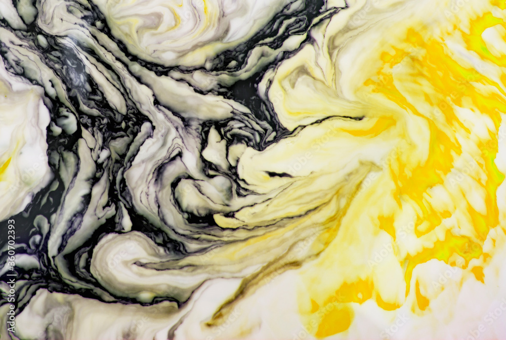 Obraz premium The background is multicolored in the Ebru style