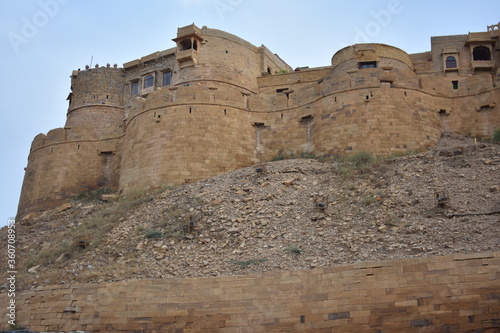 Jaisalmer Fort is the second oldest fort in Rajasthan