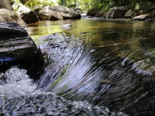 water flows