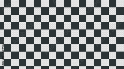 black and white checkers. Pattern
